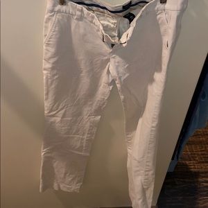 Off-white corduroy pants